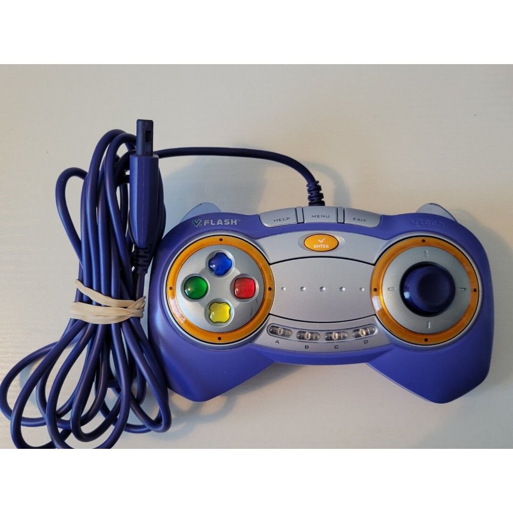 Vtech V Flash Game System CONTROLLER Learning Educational Kids Leapfrog